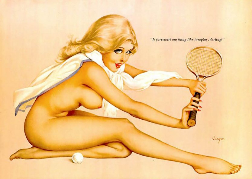 Современный Эротический пин ап