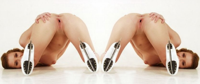 Зрелая волосатая спортсменка