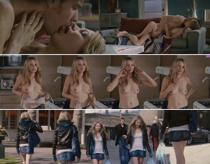 Мишель Уильямс топлесс