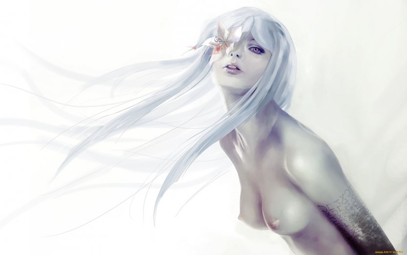 Голые женщины альбиносы