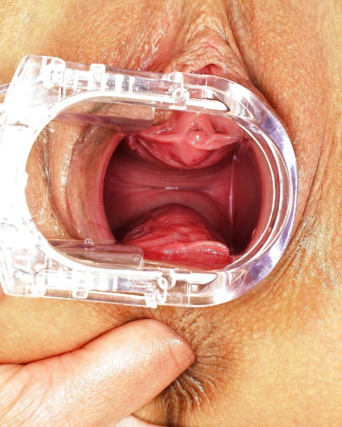 Вагина крупным планом изнутри