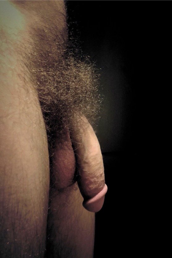 Маленький волосатый член