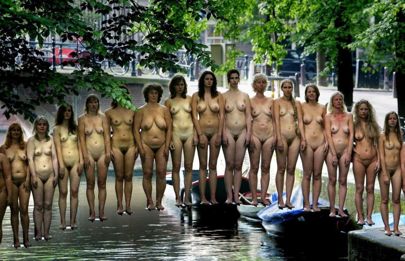 Голая массовка Spencer Tunick