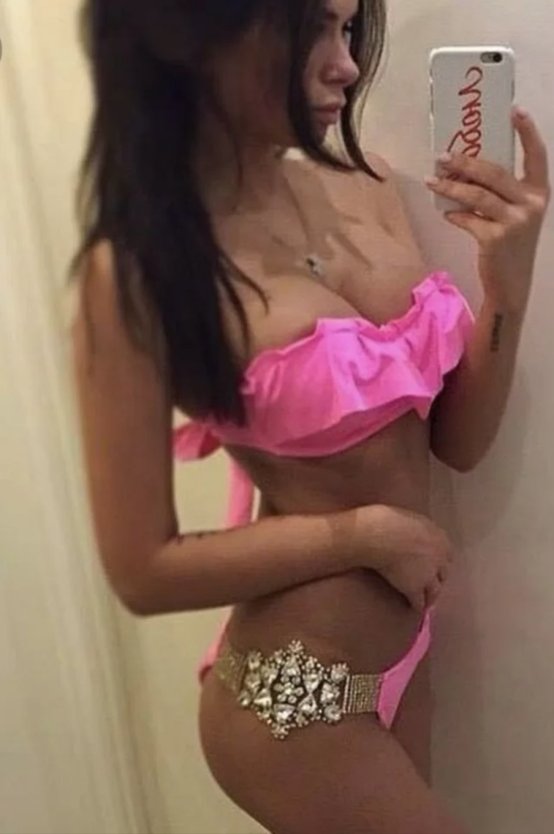 Катя Жужа в Нижнем белье