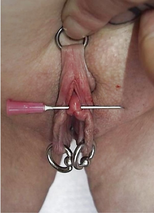 Пирсинг половых губ бдсм