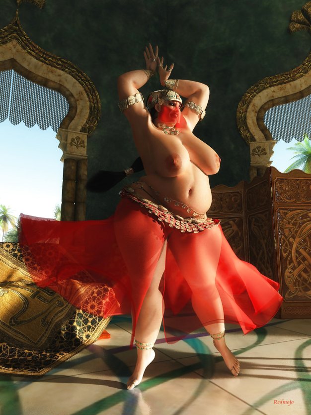 Голые толстушки танцуют