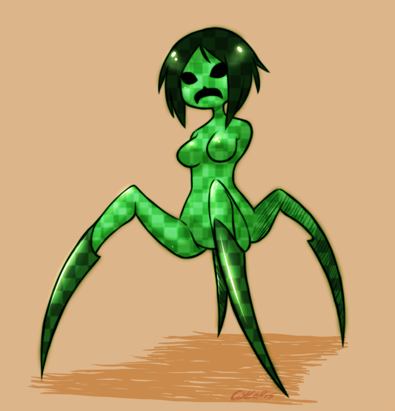 Майнкрафт КРИПЕР Дженни xxx