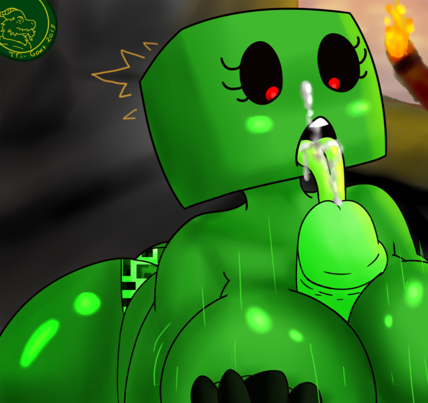 Майнкрафт хентай Дженни и КРИПЕР