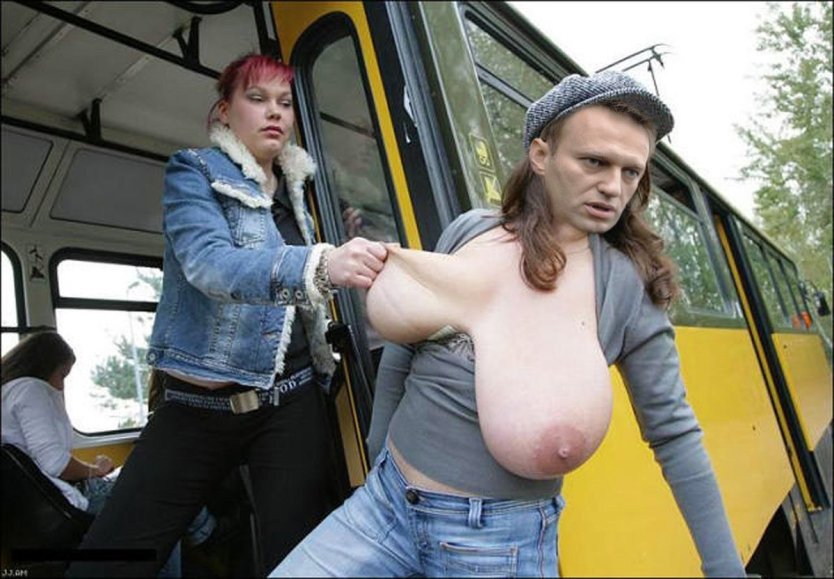 Milena Velba сиськи в трамвае