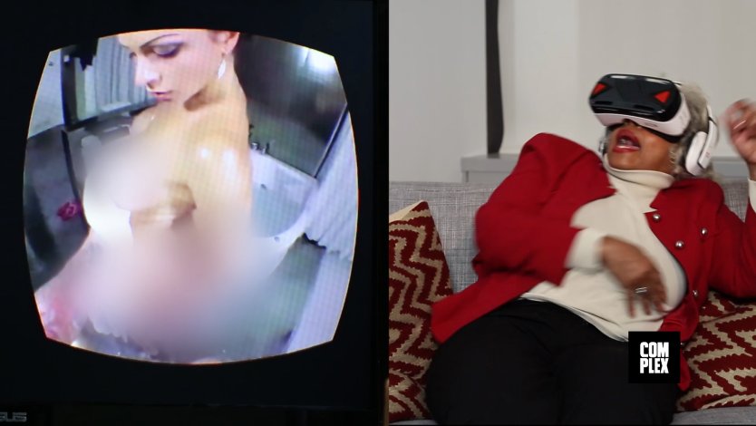 Виртуальная реальность VR ню