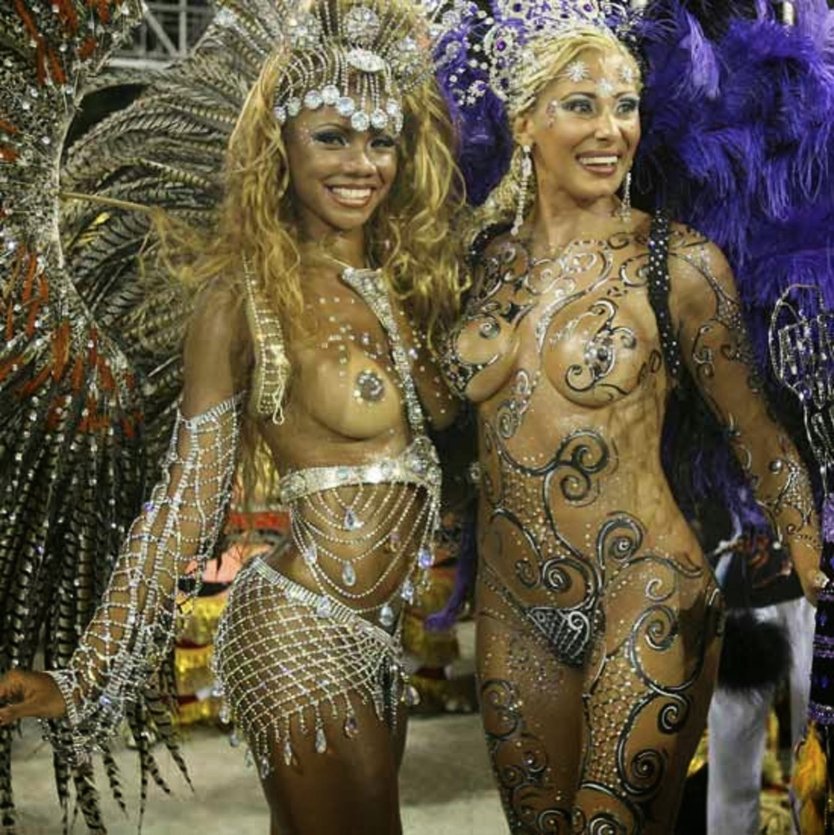 Голые бразильянки Brazilian Carnival 2020