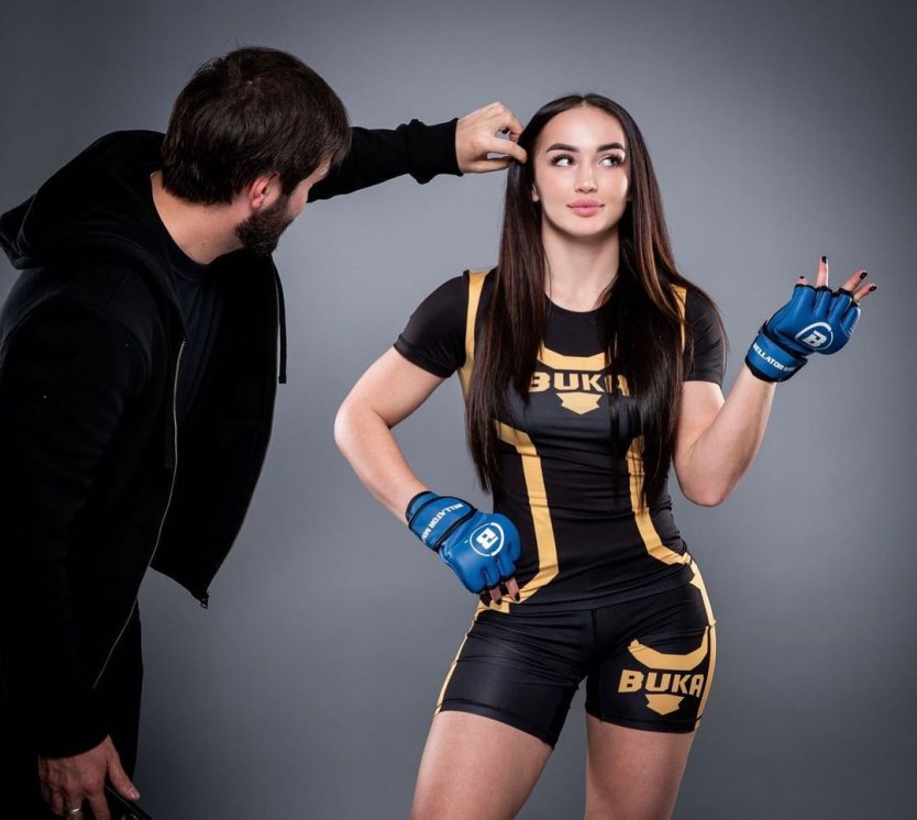 Диана Авсарагова Беллатор 290 бой