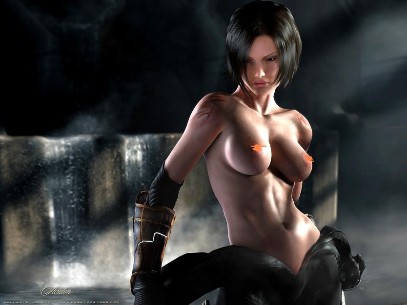 Голые красотки из компьютерных игр