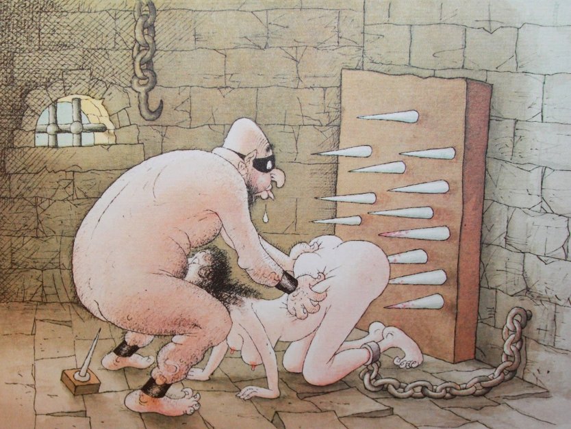 Порнография карикатура