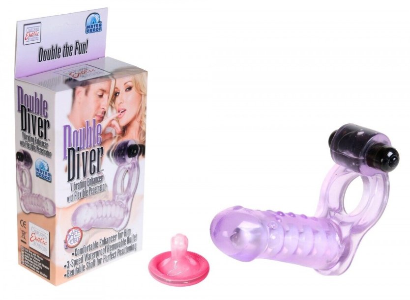 Насадка на член для двойного проникновения