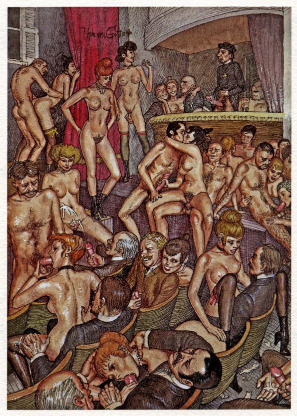 Разврат в средневековье