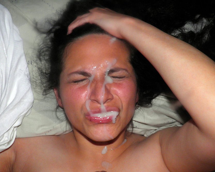 Кончил на лицо Любительское