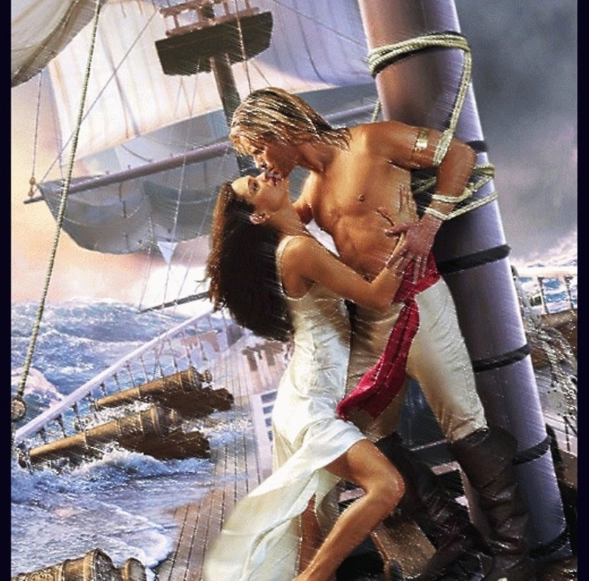 Девушка на пиратском корабле