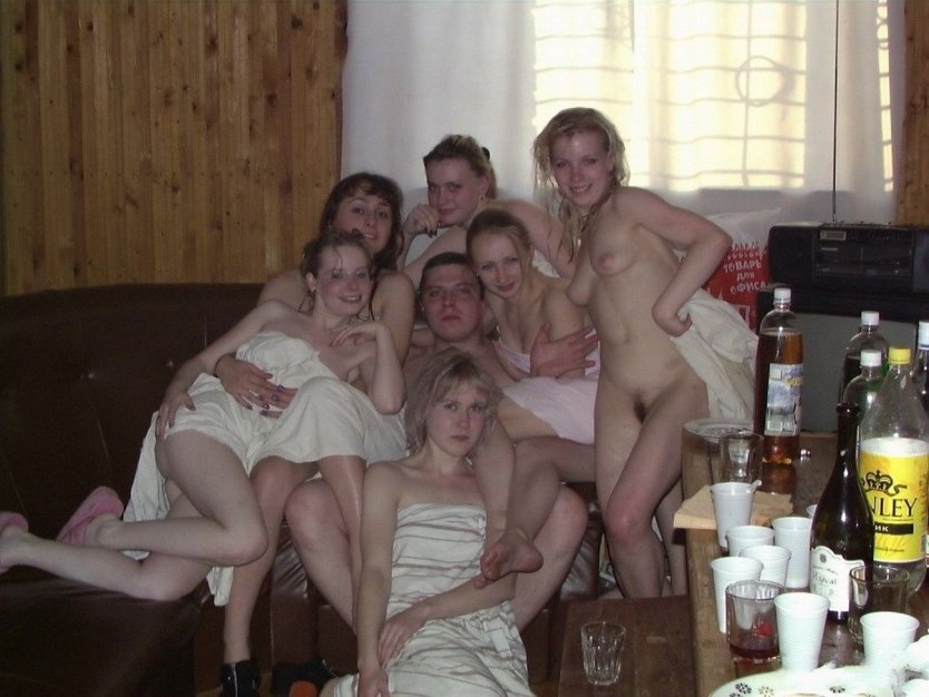 Женский голый корпоратив в бане