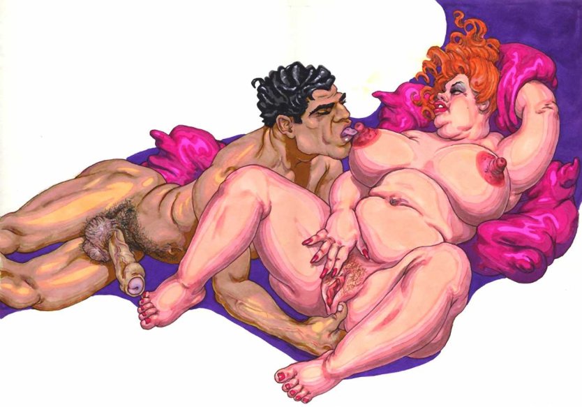 Эротические толстушками арт