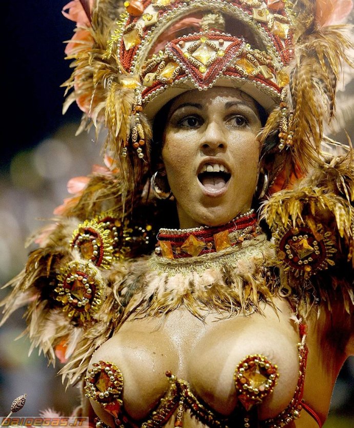 Голый карнавал Бразилия 1986