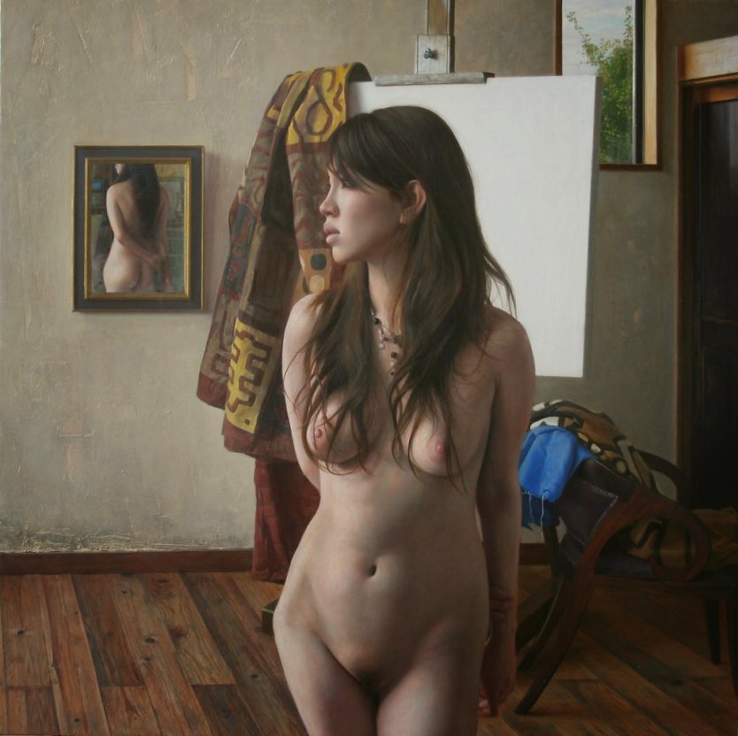 Голые студентки натурщицы