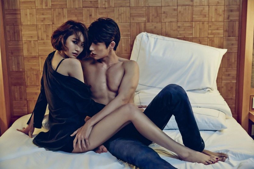 Пак Хэ Чжин и его жена