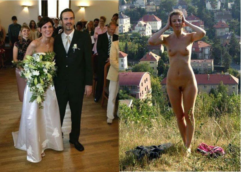 Невеста разделась на свадьбе