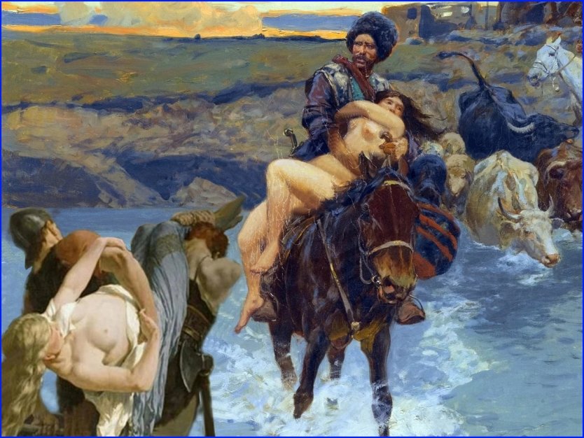 Эдуард Ансен-Хофманн. «Похищенная».