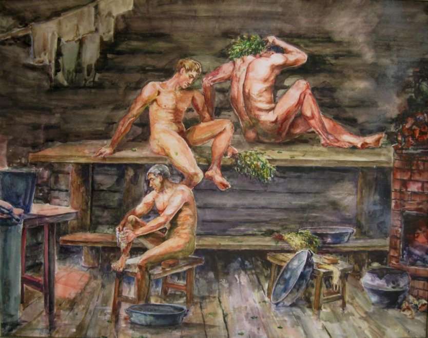 Баня на Руси