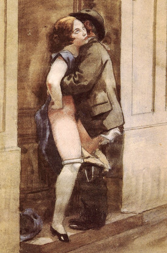 Ретро эротическая живопись