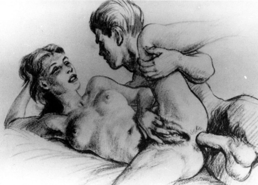 Эротические рисунки карандашом