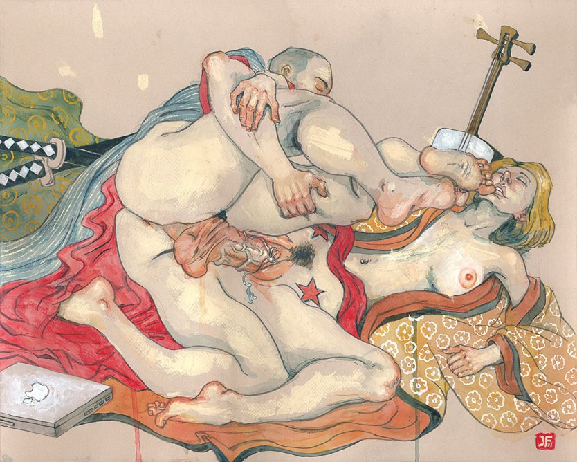 Современная порнографическая живопись