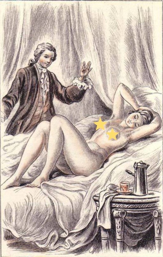 Эротические изображения в средние века