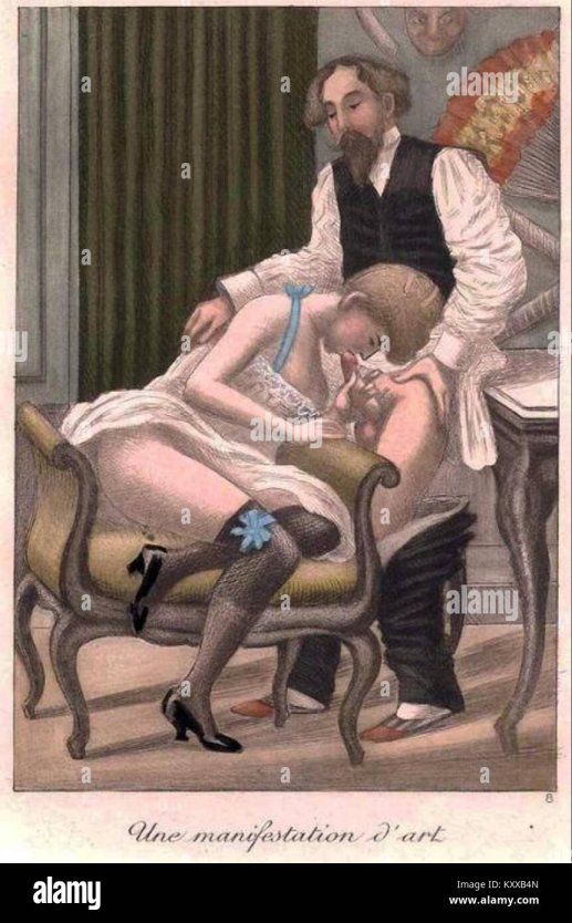 Старинные порнографические иллюстрации