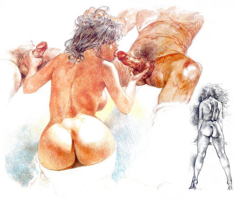 Картины Паоло Серпиери анал