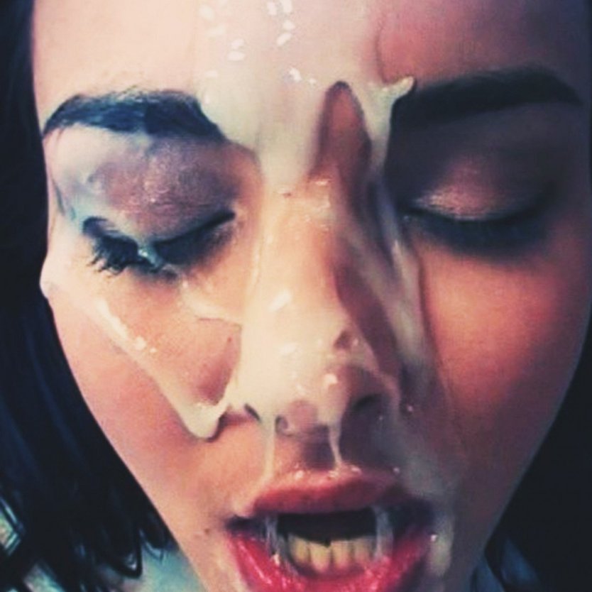 Девушки с камшотом на лице