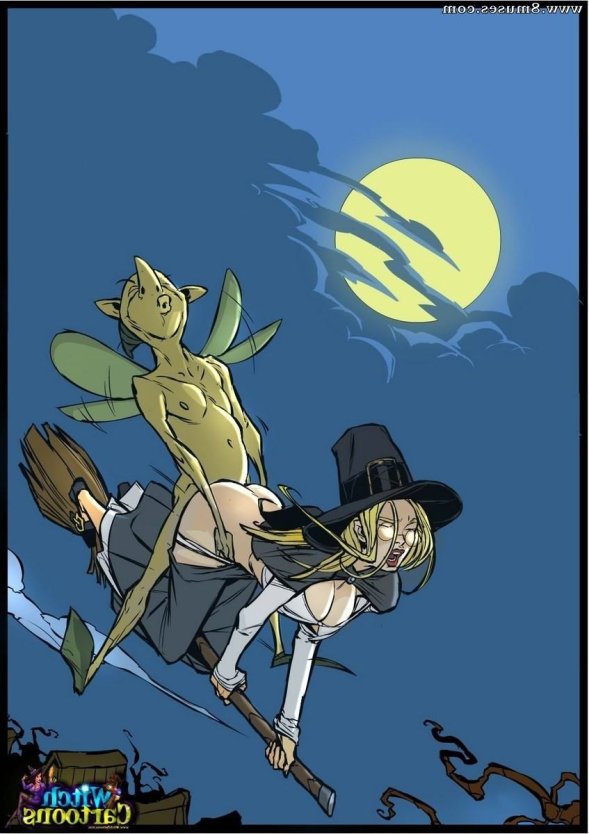Эротический комикс ведьма