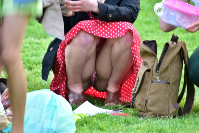 Засветилась без трусиков