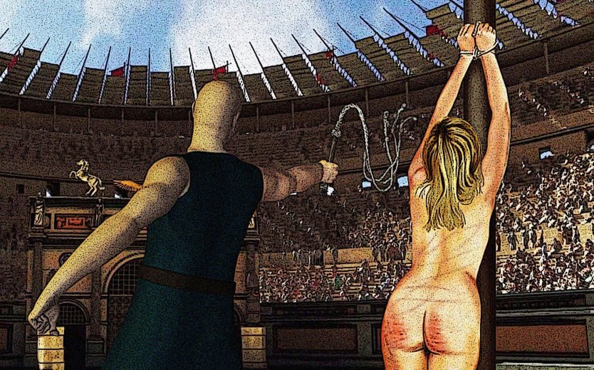 Публичная порка девушек