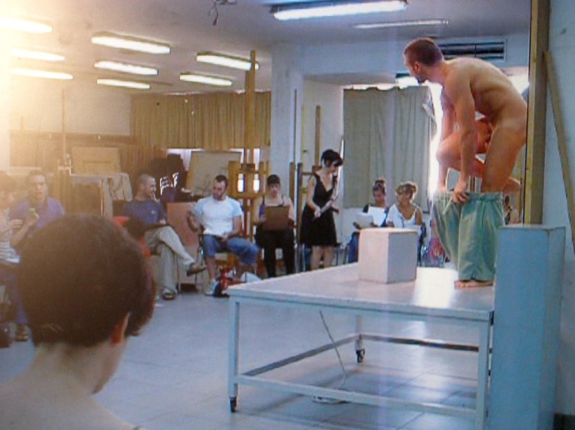 Случайная эрекция у натурщиков