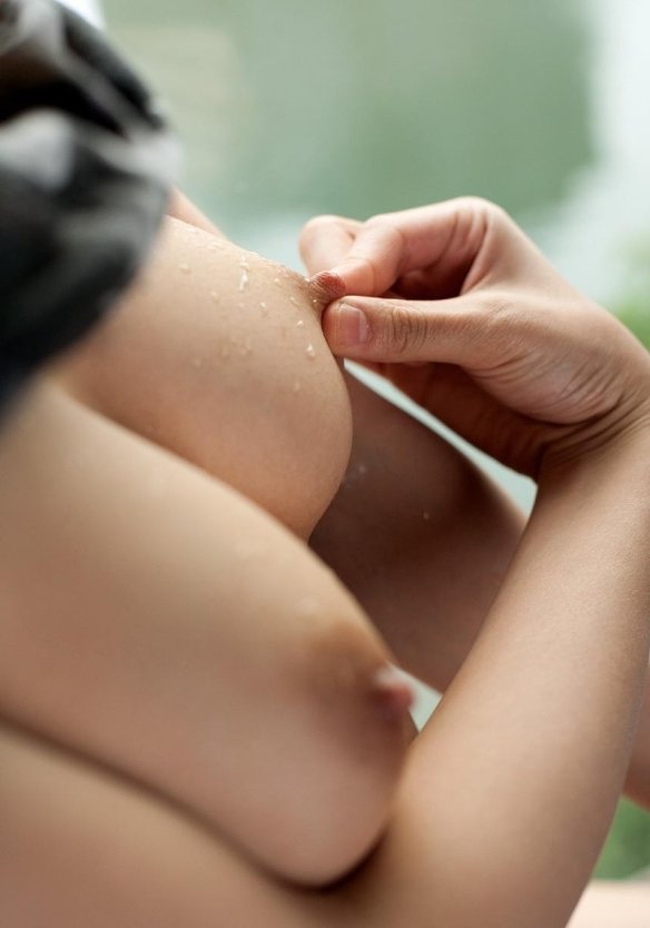 Возбужденные женские соски