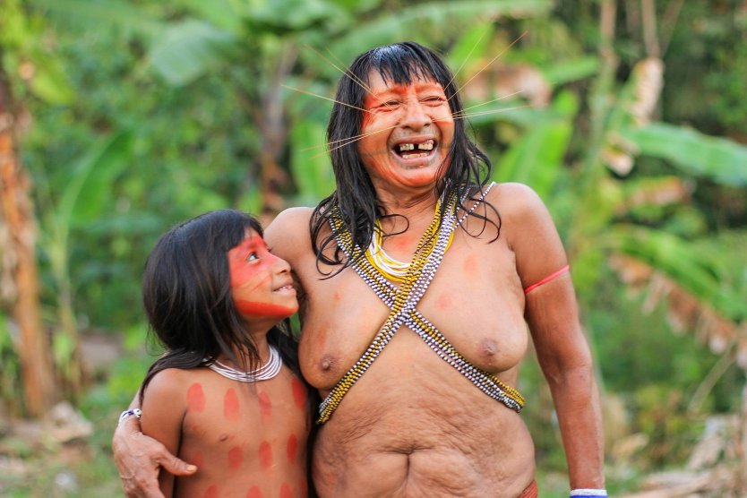 Дикие племена амазонки девушки