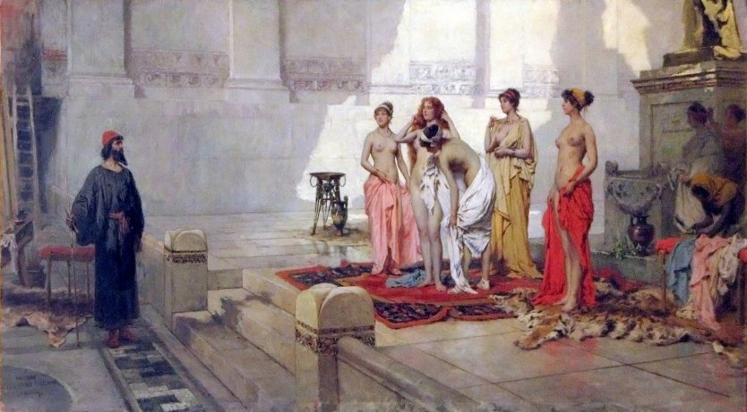 Жан-Леон Жером. «Невольничий рынок»