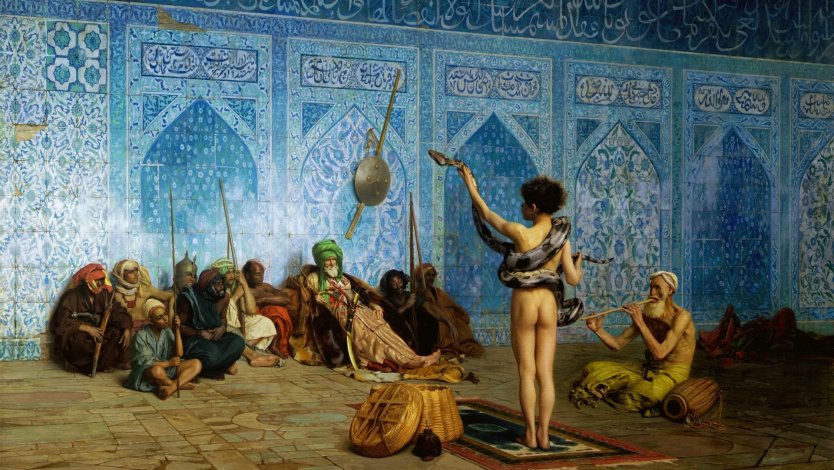 Жан Леон Жером Заклинатель змей