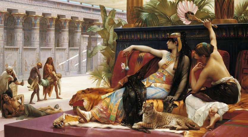 Александр Кабанель «Клеопатра»