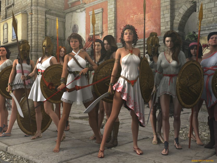 Девушки римской империи