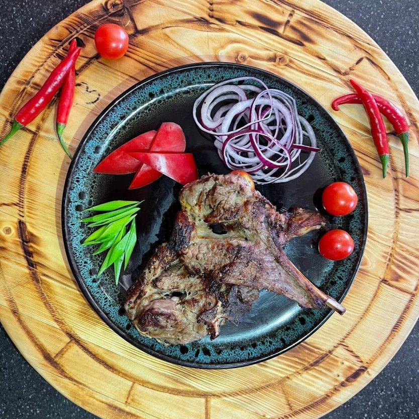 Шашлык из бараньей корейки