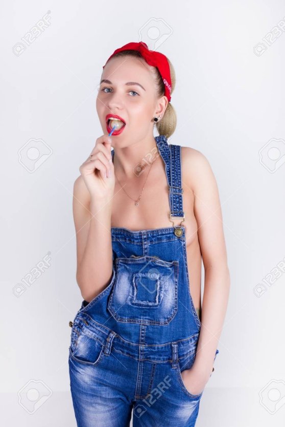 Джинсовый комбинезон женский секси