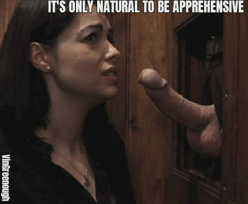 Красивая девушка gloryhole